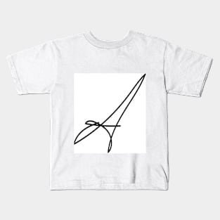 Letter A Kids T-Shirt